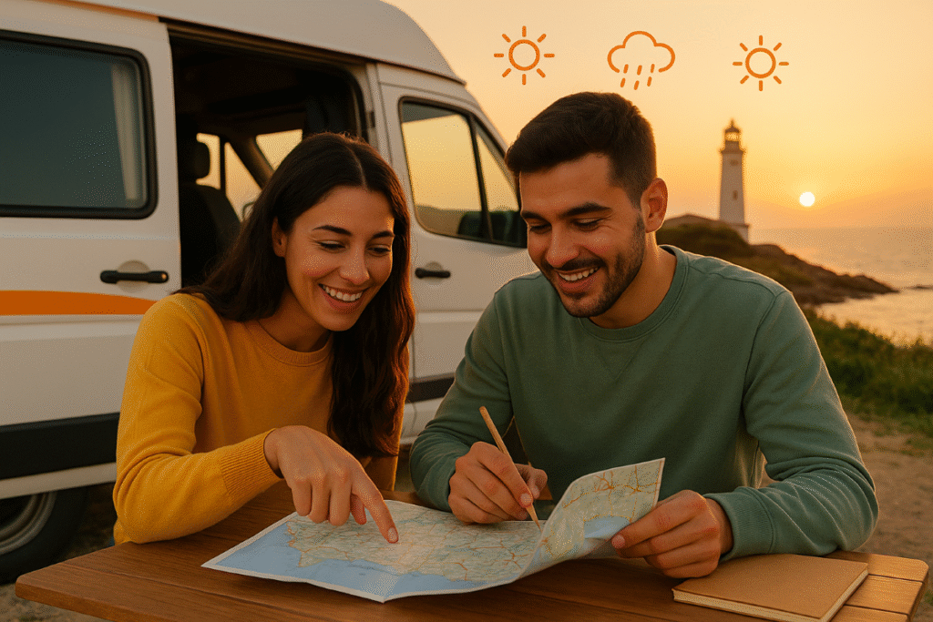 Cómo Planificar tu Escapada Camper en 10 Minutos Según la Meteo - Camper Bazar 2025