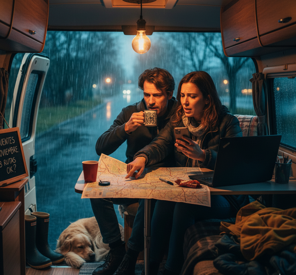 Puentes de noviembre: 3 rutas camper listas para salir mañana