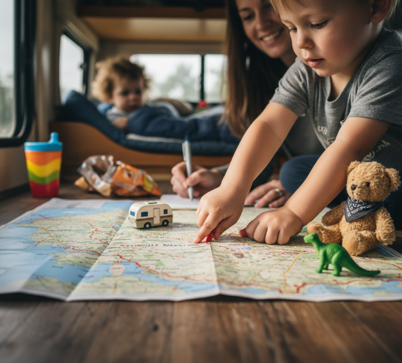 Viajar en camper con niños: la guía para una escapada sin dramas