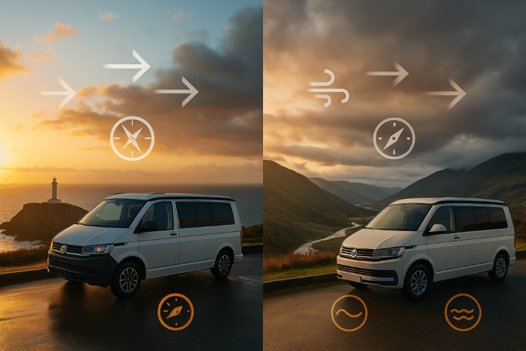 Elegir ruta en 10 minutos según meteo