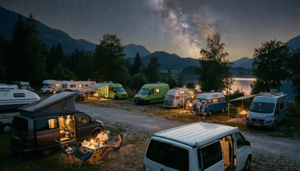 Por la noche, cada gesto se amplifica.